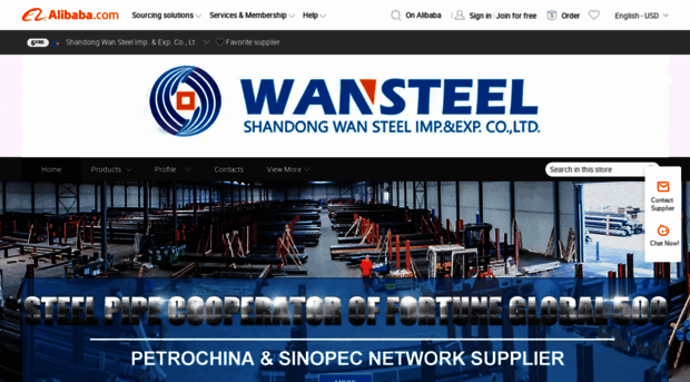 wansteelpipe.en.alibaba.com