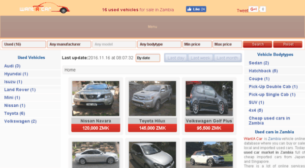 want-a-car.co.zm