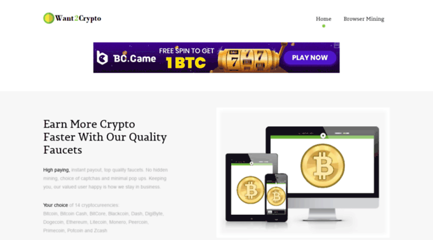 want2crypto.com