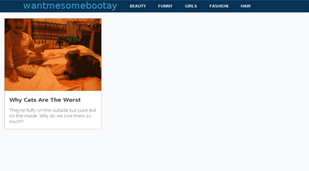 wantmesomebootay.com