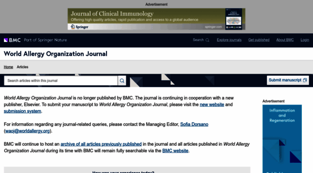 waojournal.biomedcentral.com