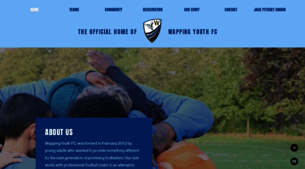 wappingyouthfc.co.uk