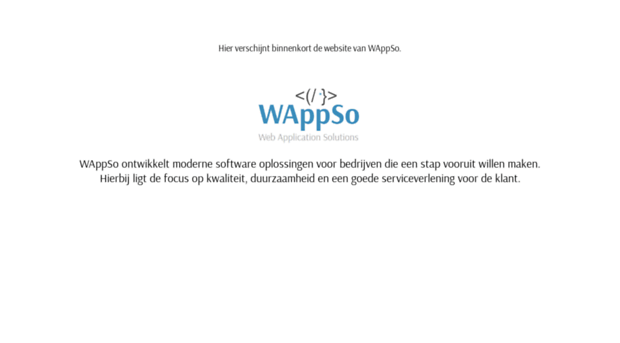 wappso.nl