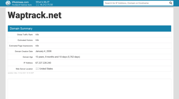 waptrack.net.ipaddress.com