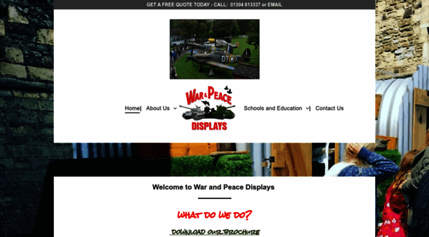 warandpeace.uk.com