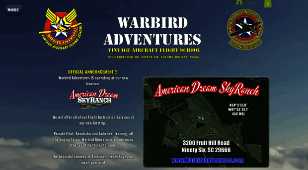 warbirdadventures.com