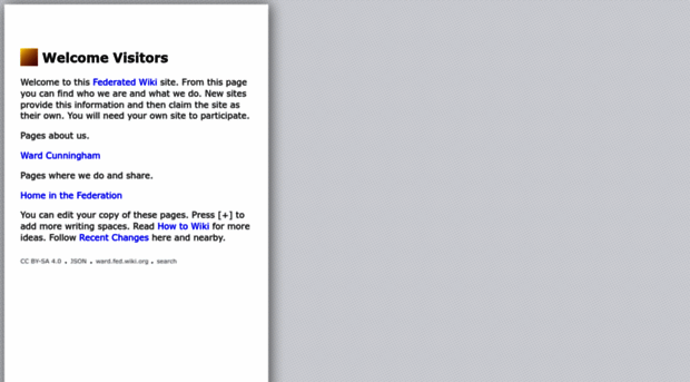 ward.fed.wiki.org