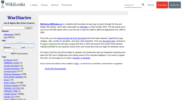 wardiary.wikileaks.org