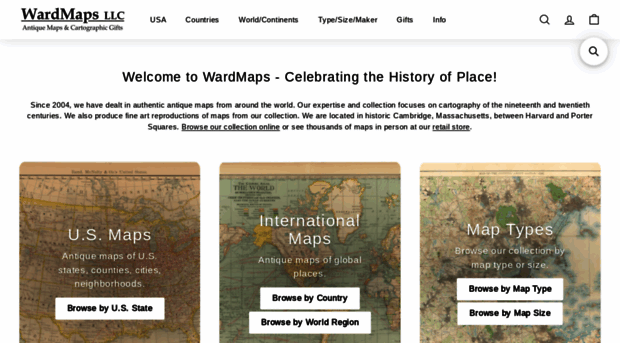 wardmapsgifts.com