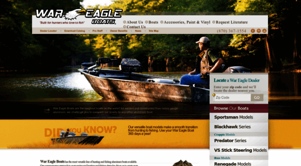 wareagleboats.com