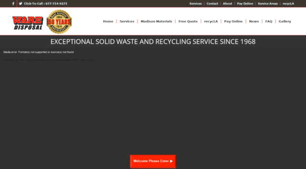 waredisposal.com