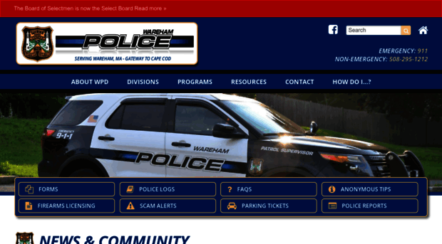 warehampolice.com