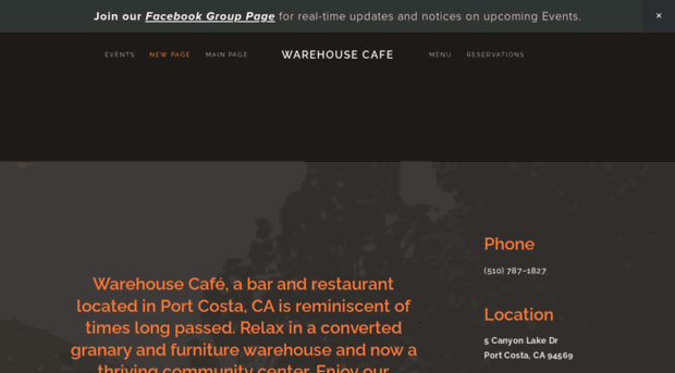 warehousecafeportcosta.com