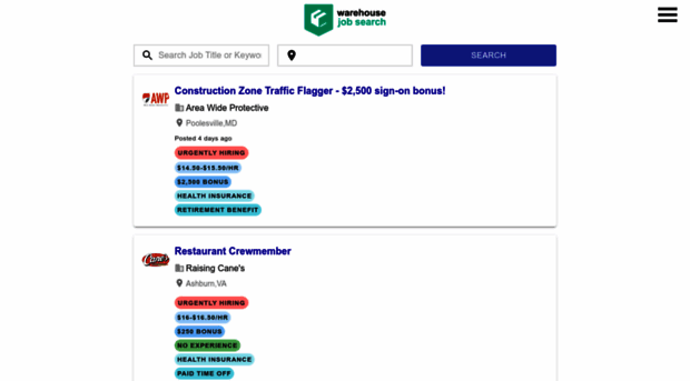 warehousejobsearch.com