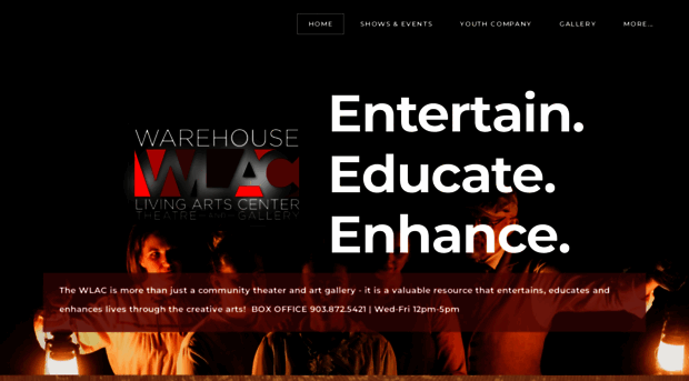 warehouselivingartscenter.com