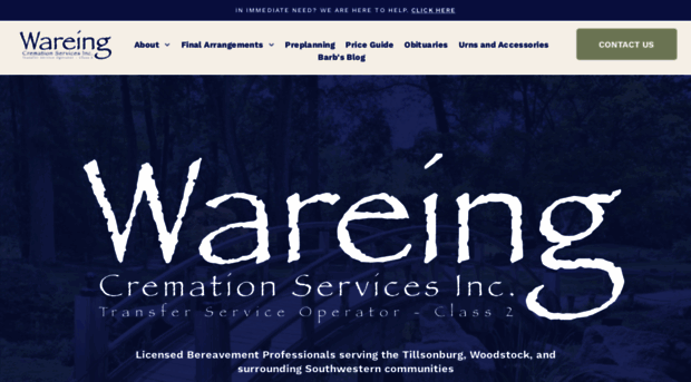 wareingcremation.ca