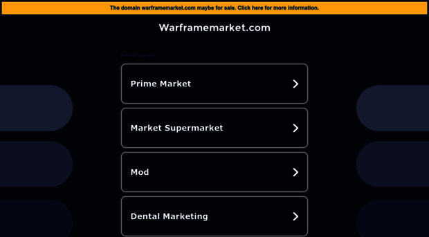 warframemarket.com