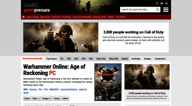 warhammer.gamepressure.com