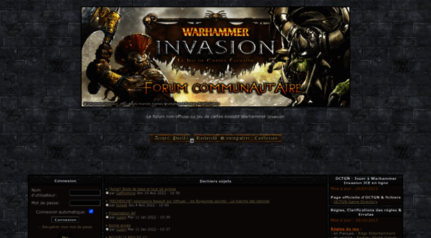 warhammerinvasionjce.forumactif.com