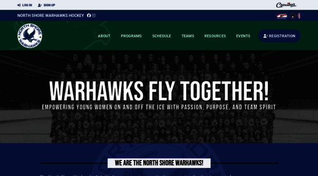 warhawkshockey.com