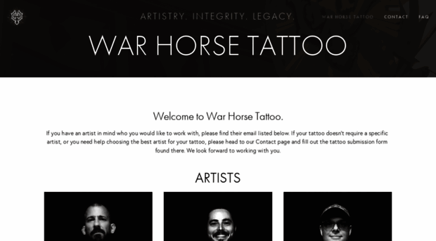 warhorsetattoo.com