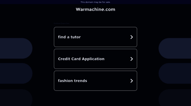 warmachine.com