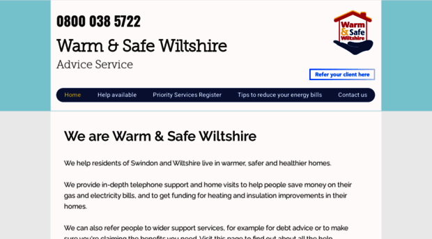 warmandsafewiltshire.org.uk