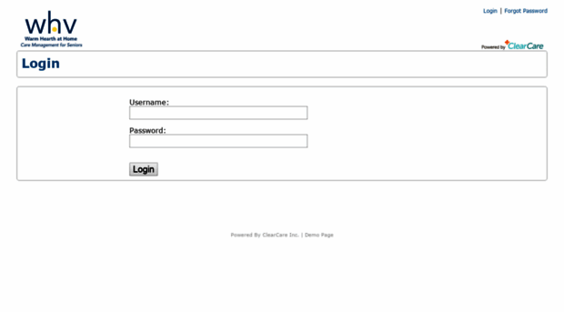 warmhearthathome.clearcareonline.com