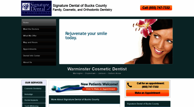 warminstercosmeticdentist.com