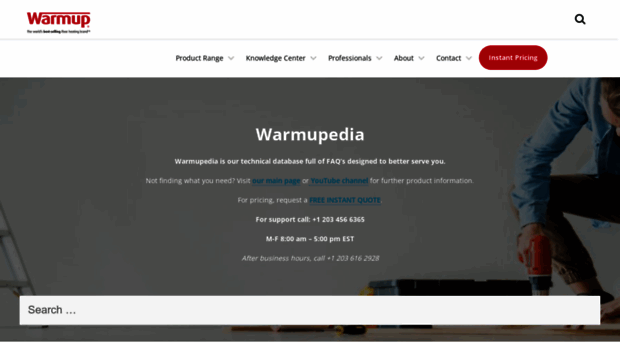 warmupedia.warmup.com