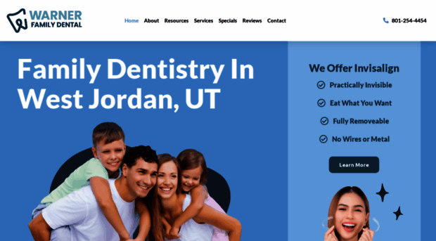 warnerfamilydental.com