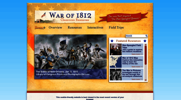 warof1812.thinkport.org