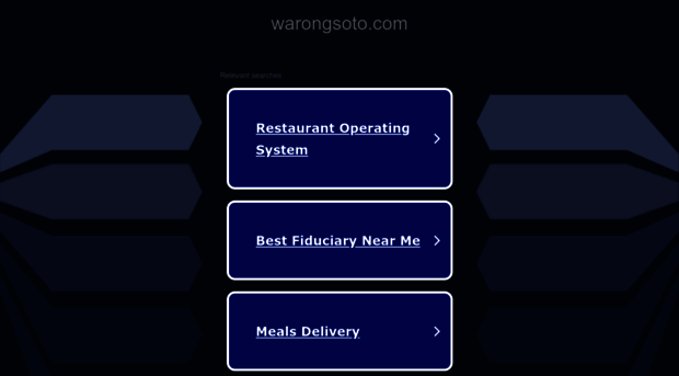 warongsoto.com