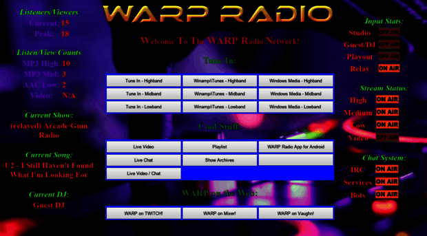 warp-radio.tv