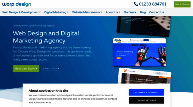 warp.design - Web Design and Digital Marketi... - Warp