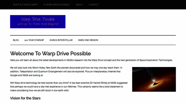 warpdrivepossible.com