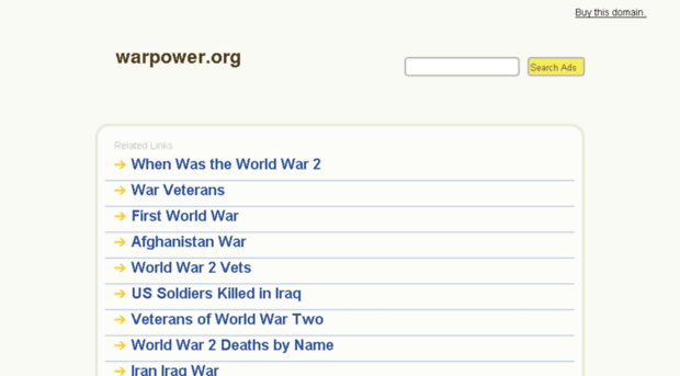 warpower.org