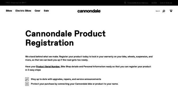 warranty.cannondale.com