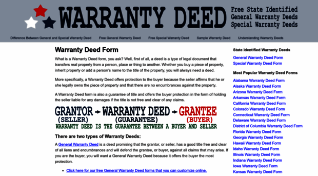 warrantydeed.org