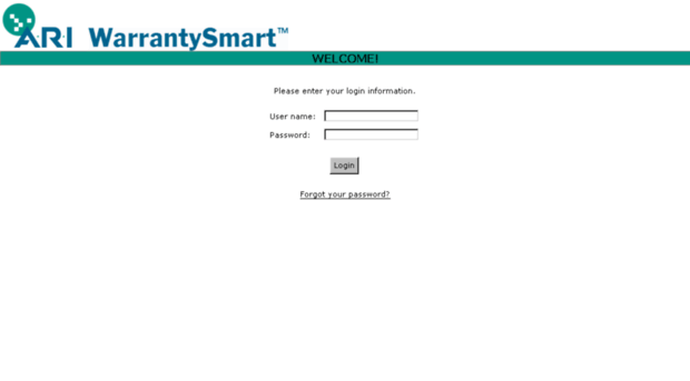 warrantysmart4.arinet.com