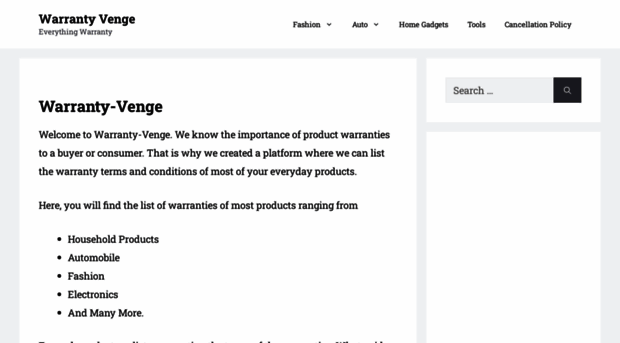 warrantyvenge.com