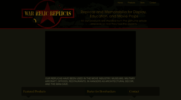 warrelicreplicas.com