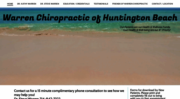 warrenchiropractichb.com