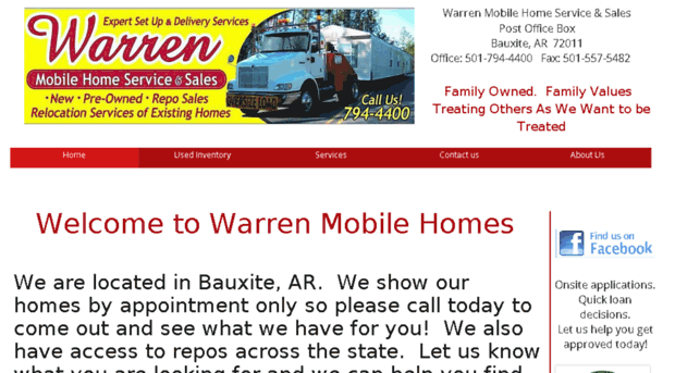 warrenmobilehomes.com