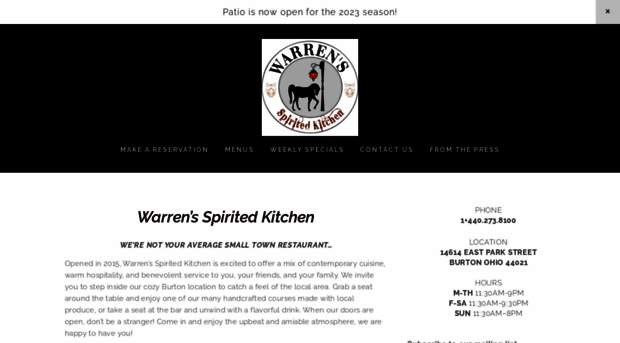 warrensspiritedkitchen.com