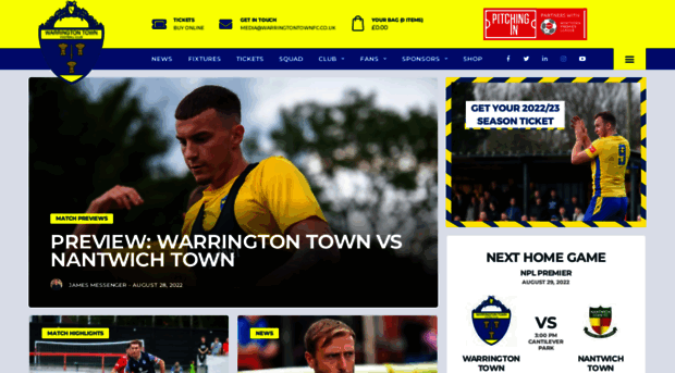 warringtontownfc.co.uk