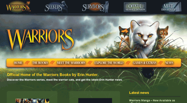 warriorcats.supadu.com