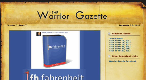 warriorgazette.com