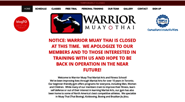 warriormuaythai.com