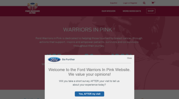 warriorsinpink.ford.com